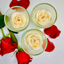 Load image into Gallery viewer, White Rose Candle